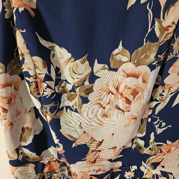 46. Lulus Floral Hi-low dress - Picture 8 of 16